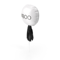 万圣节#boo气球PNG和PSD图像