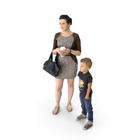 Woman and a Kid PNG & PSD Images