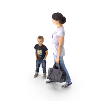 Woman and Kid PNG & PSD Images