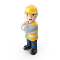 Worker Crossed Arms PNG & PSD Images