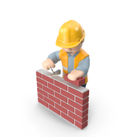 Worker with Bricks PNG & PSD Images