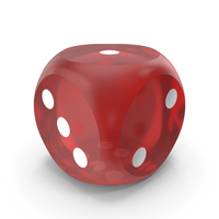 Red Dice Rounded Transparent PNG & PSD Images