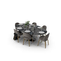 Knoll Saarinen Oval Dining Table PNG & PSD Images