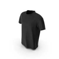 T-Shirt Black PNG & PSD Images