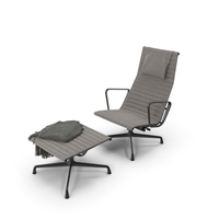 Vitra Aluminium Chair EA 124 PNG & PSD Images
