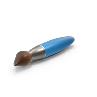 Brush Cartoon Lying PNG & PSD Images
