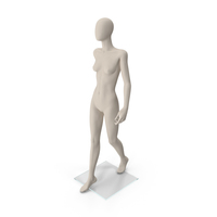 Female Mannequin Walking Pose PNG & PSD Images