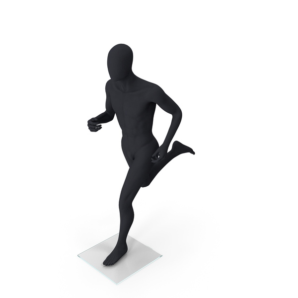 Dark Grey Male Mannequin PNG & PSD Images