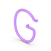 Neon Letter G PNG & PSD Images