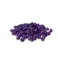 Amethyst Diamond Pile PNG & PSD Images