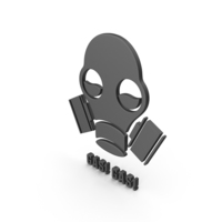 Gas Mask Symbol PNG & PSD Images