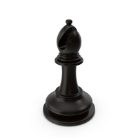 Chess Black Bishop PNG & PSD Images