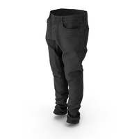Jeans Black PNG & PSD Images