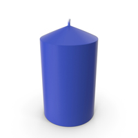 Candle Blue PNG & PSD Images