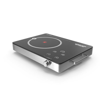 Ceramic Electric Cooker with Sensor Control PNG & PSD Images