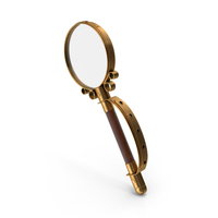Magnifier standing PNG & PSD Images