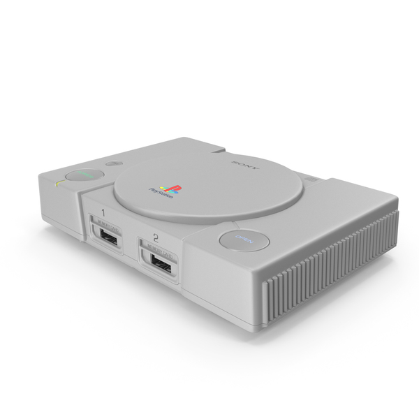 Sony Playstation Classic Gaming Console PNG & PSD Images