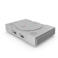 Sony Playstation Classic Gaming Console PNG & PSD Images
