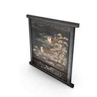 Asian Panel Wall Art PNG & PSD Images