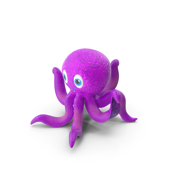 Cartoon Octopus PNG & PSD Images