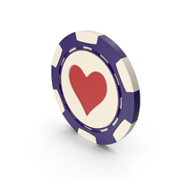 Hearts Casino Chip PNG & PSD Images