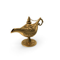 Antique Magic Lamp PNG & PSD Images