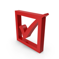 Check Mark Symbol with Box PNG & PSD Images