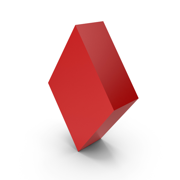 Red Diamond Symbol PNG & PSD Images