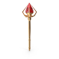 Ruby Scepter PNG & PSD Images