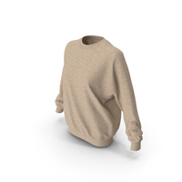 Women's Sweater Beige PNG & PSD Images