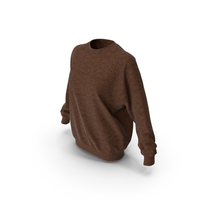 Women's Sweater Brown PNG & PSD Images