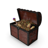 Wooden Treasure Chest PNG & PSD Images