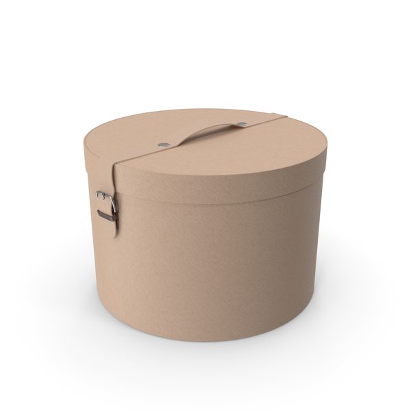 Round Box Beige PNG & PSD Images