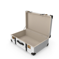 Retro Suitcase White PNG & PSD Images