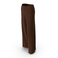 Women's Pants Brown PNG & PSD Images