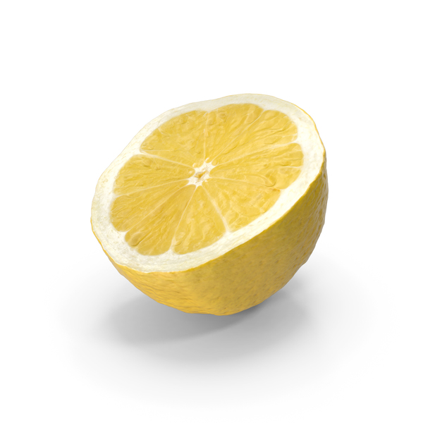 Lemon Half Cut PNG & PSD Images