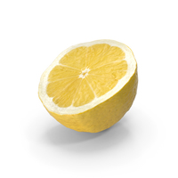 Lemon Half Cut PNG & PSD Images