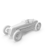 1930 Austin Seven Special Monoposto Pure white PNG & PSD Images