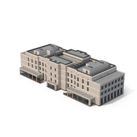 Hospital Beige Building PNG & PSD Images