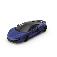 Sports Car Dark Blue PNG & PSD Images