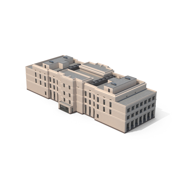 Industrial Office Beige Building PNG & PSD Images