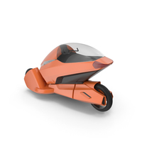 Concept Motor Cycle Orange PNG & PSD Images