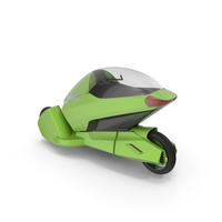 Concept Motor Cycle Green PNG & PSD Images