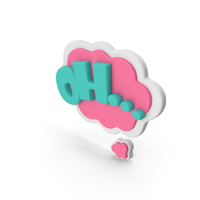 Speech Bubble OH PNG & PSD Images
