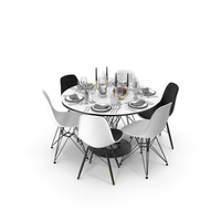 Dining Table Vitra PNG & PSD Images