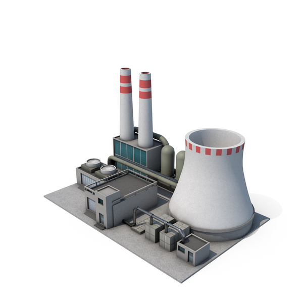 Power Plant cartoony PNG & PSD Images
