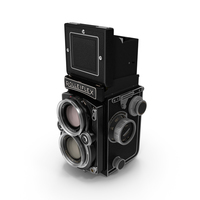 Rolleiflex TLR Film Camera PNG & PSD Images