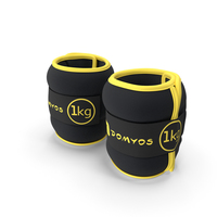 Domyos Adjustable Wrist and Ankle Weights PNG & PSD Images