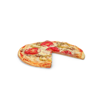 Pizza without One Slice PNG & PSD Images