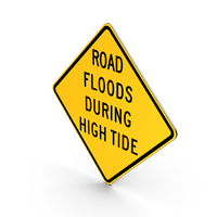 Road Floods During High Tide Hawaii Road Sign PNG & PSD Images